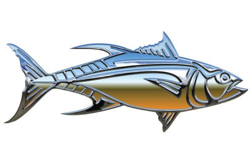 Chrome Tuna Fish Graphics