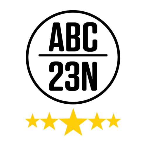 Victorian Style Round Boat Rego Numbers